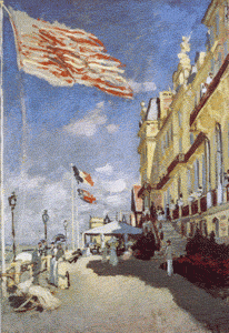 Claude Monet - H�tel des Roches Noires � Trouville