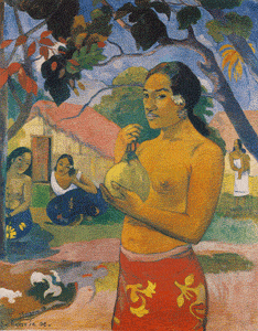 Paul Gauguin - Femme avec un Fruit