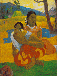Paul Gauguin - Deux Tahitiennes