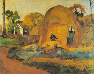 Paul Gauguin - Les Meules Jaunes