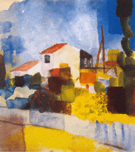 August Macke - La Maison Clair