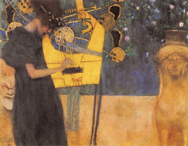 Gustav Klimt - La Musique