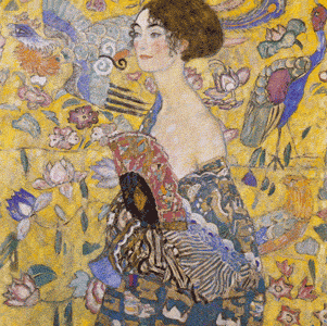 Gustav Klimt - La Dame � l'Eventail