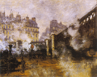Claude Monet - Le Pont de l'Europe