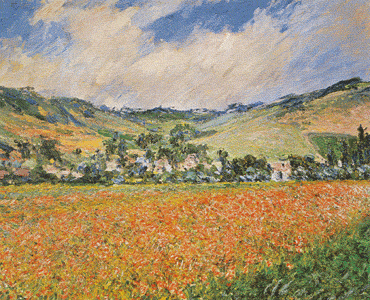 Claude Monet - Champs de Coquelicots