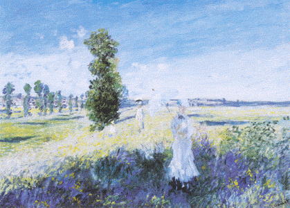Claude Monet - La Promenade