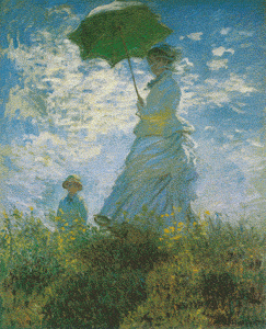 Claude Monet - La Femme au Parasol