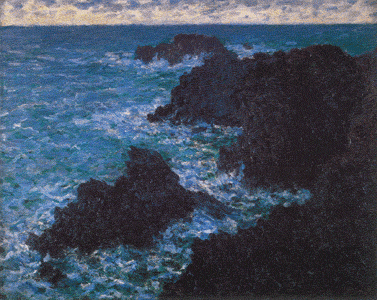 Claude Monet - Les Rochers de Belle-�le