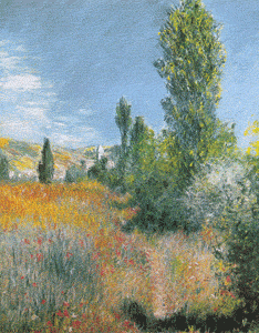 Claude Monet - Hutte � Saintes