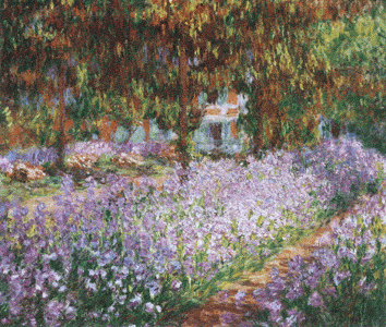 Claude Monet - Peupliers pr�s d'Argenteuil