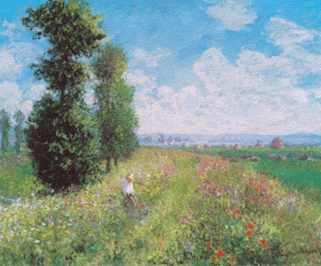 Claude Monet - La Prairie aux Peupliers