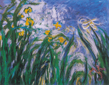 Claude Monet - Iris Jaunes