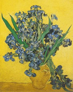 Vincent Van Gogh - Vase aux Iris