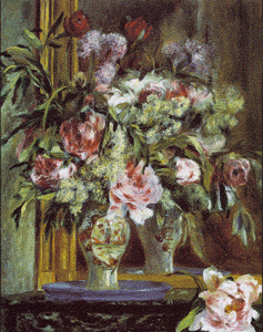 Pierre-Auguste Renoir - Pivoines, Lilas et Tulipes