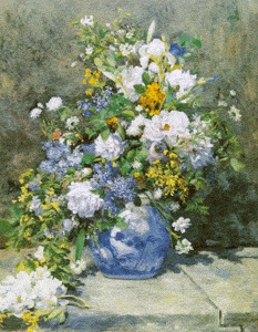 Pierre-Auguste Renoir - Grand Vase de Fleurs